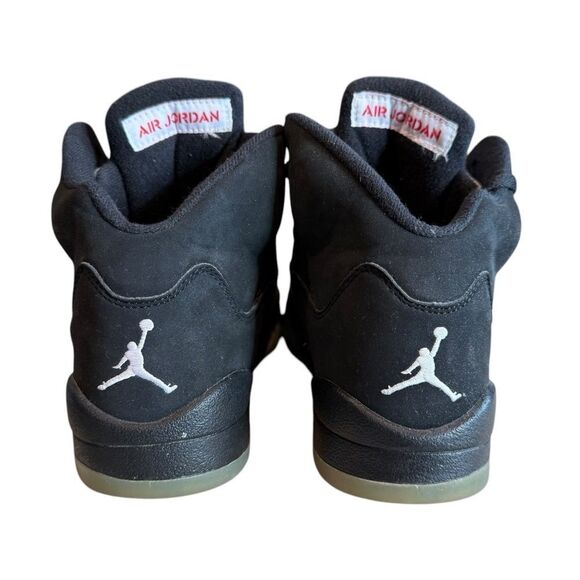 RARE Jordan Retro 5 Black Metallic Colorway - 2006 Release - Size 5.5 Youth - Picture 5 of 7